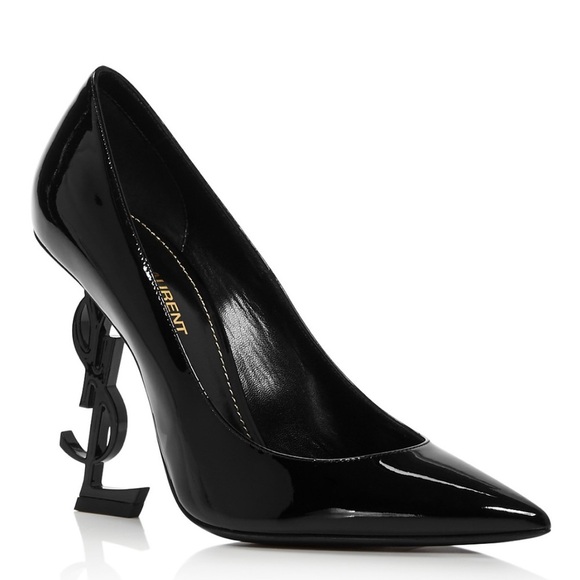 SAINT LAURENT Opyum Patent Leather Pumps Size: 11 - Picture 3 of 12